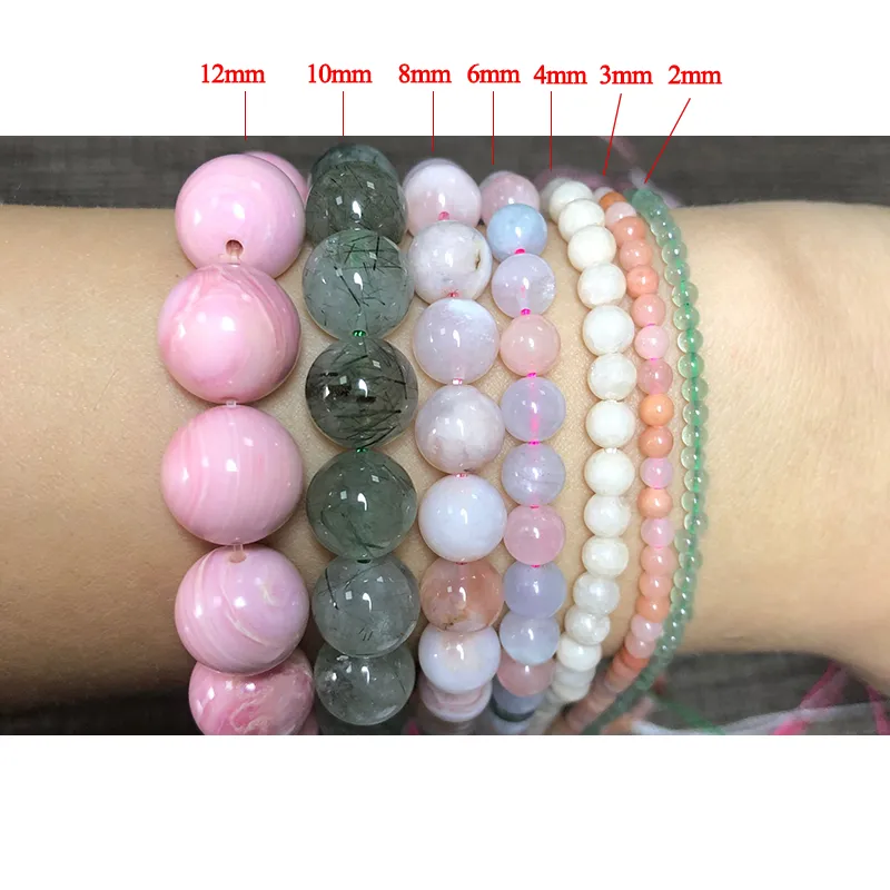 Natural Stone Beads Faceted Black Agates Round Loose Beads For Jewelry Making 15Pick Size 4 6 8 10 12 mm DIY Bracelet Necklace - 36