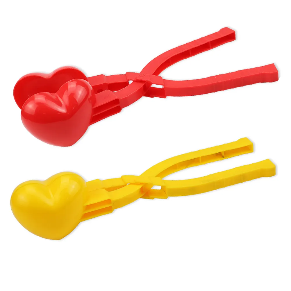 Creative Snowball Maker Gadget DIY Love Heart Shape Mold Winter