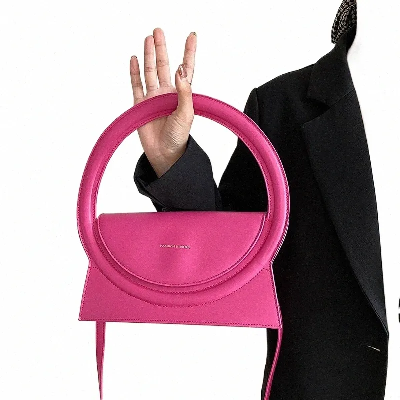 vc Spring New Trend Women's Designer Top-handle Bags Fi Luxury Ladies Handbag Simple Shoulder Bags Crossbody Bags for Women A95v#