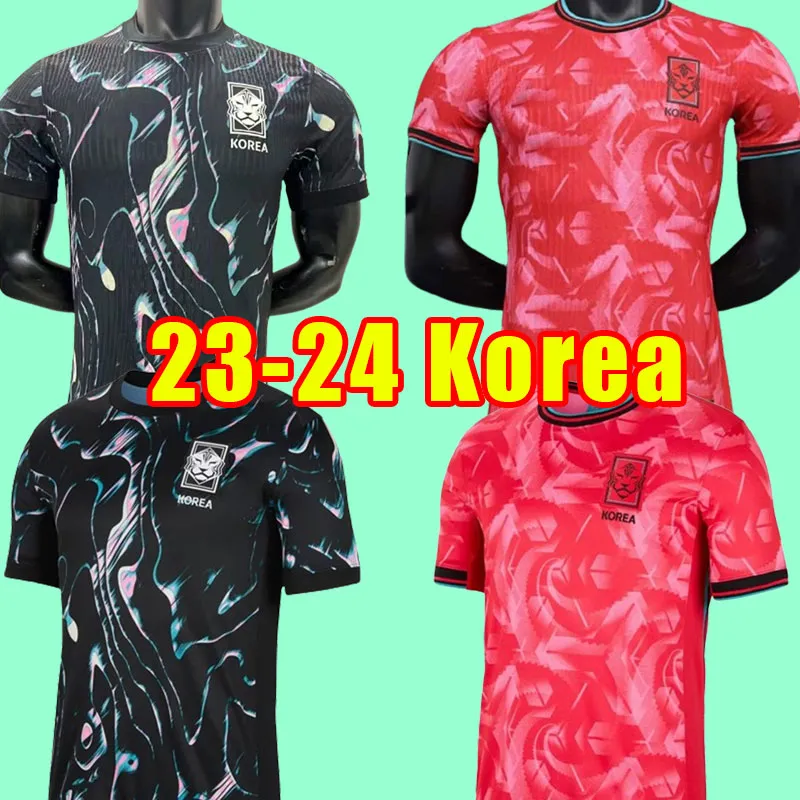 South Korea 2023 soccer jerseys home away H M SON HWANG KIM HWANG LEE JEONG SUNG LEE KWON 2024 FOOTBALL SHIRTS Men Adult fans player version