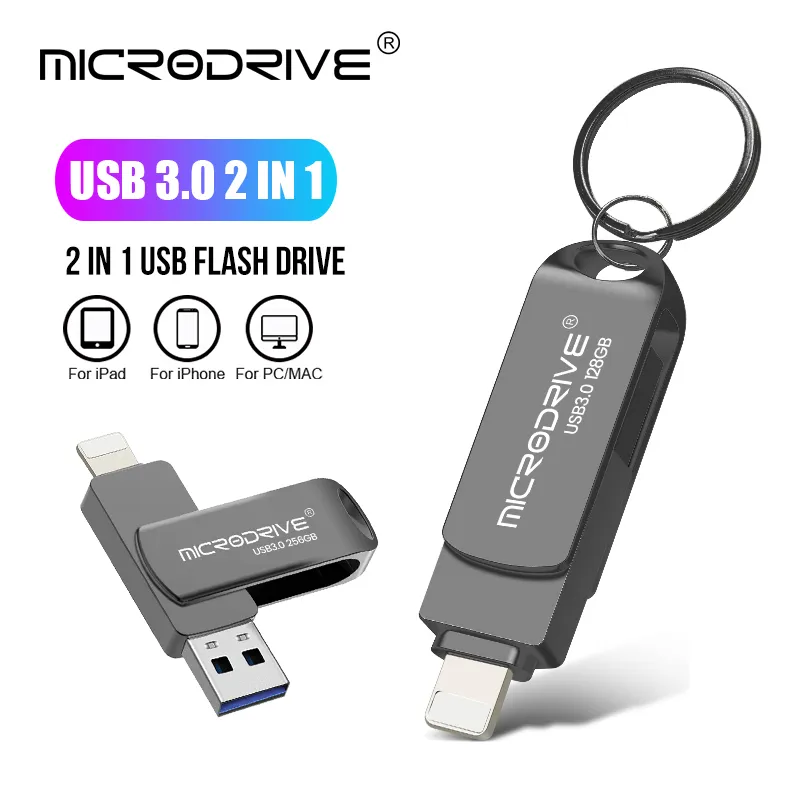 USB To IPhone Flash Drive In USB A Lightning Interface For
