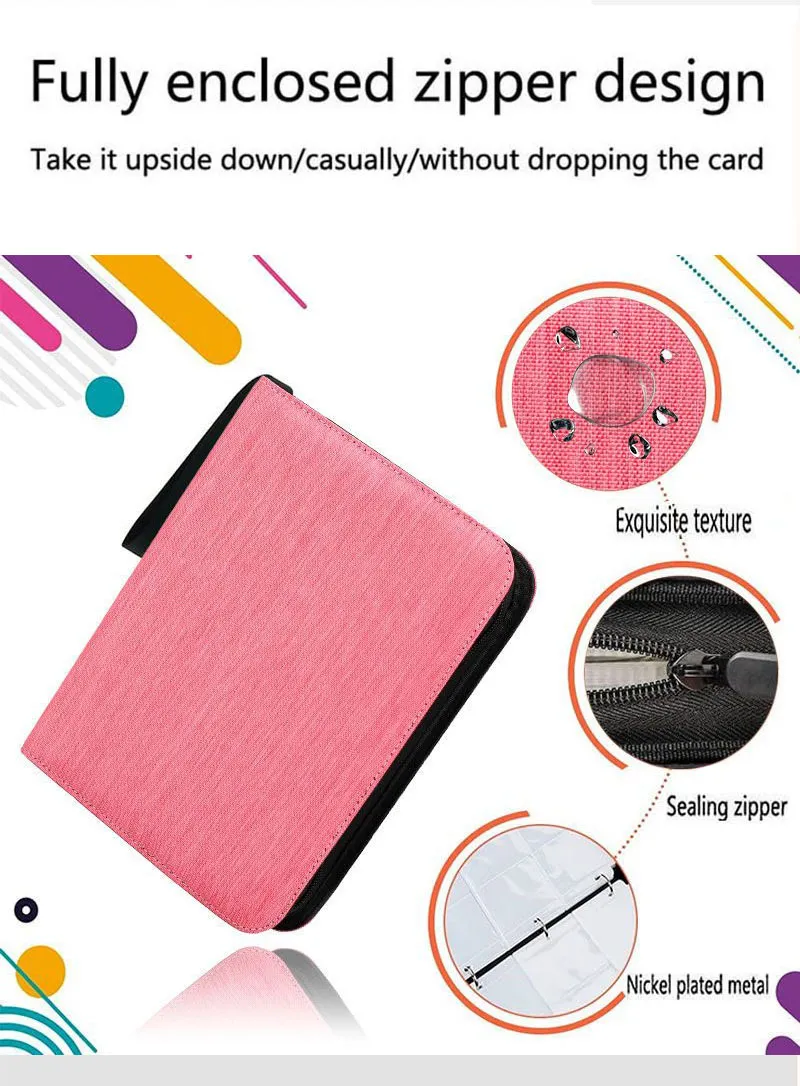 Album ボードケース Ultra-Durable 4/9-Pocket Binder Album for Anime, Game