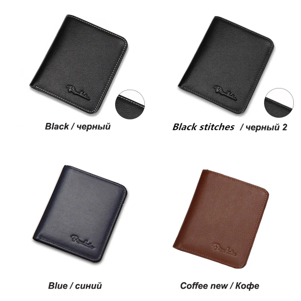 Bison Leather Wallet For Men Mini Purse Wallet, Soft Cowskin Card Holder  From Coisinistore, $10.06 | DHgate.Com