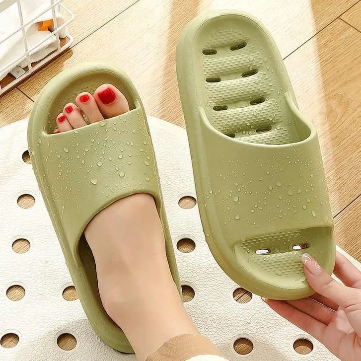 Polo Slides For Men Bathroom Bath Slippers Female Summer Indoor