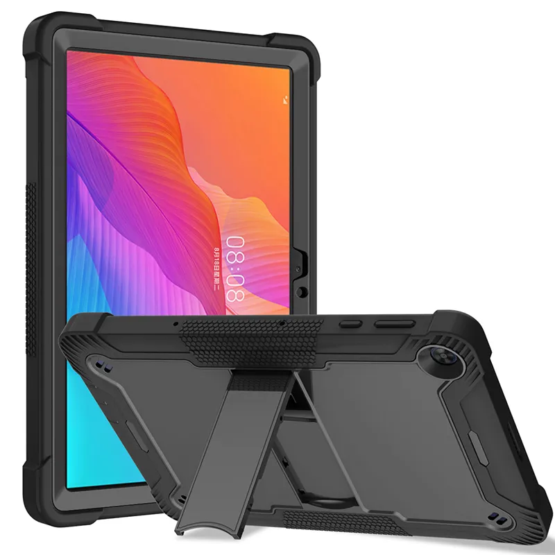 حالة مقاومة للصدمات لـ HW Matepad T10S 10.1/ T10 ، حالة وقائية عالية الجسد مع Kickstand للاستمتاع بجهاز الكمبيوتر اللوحي 2