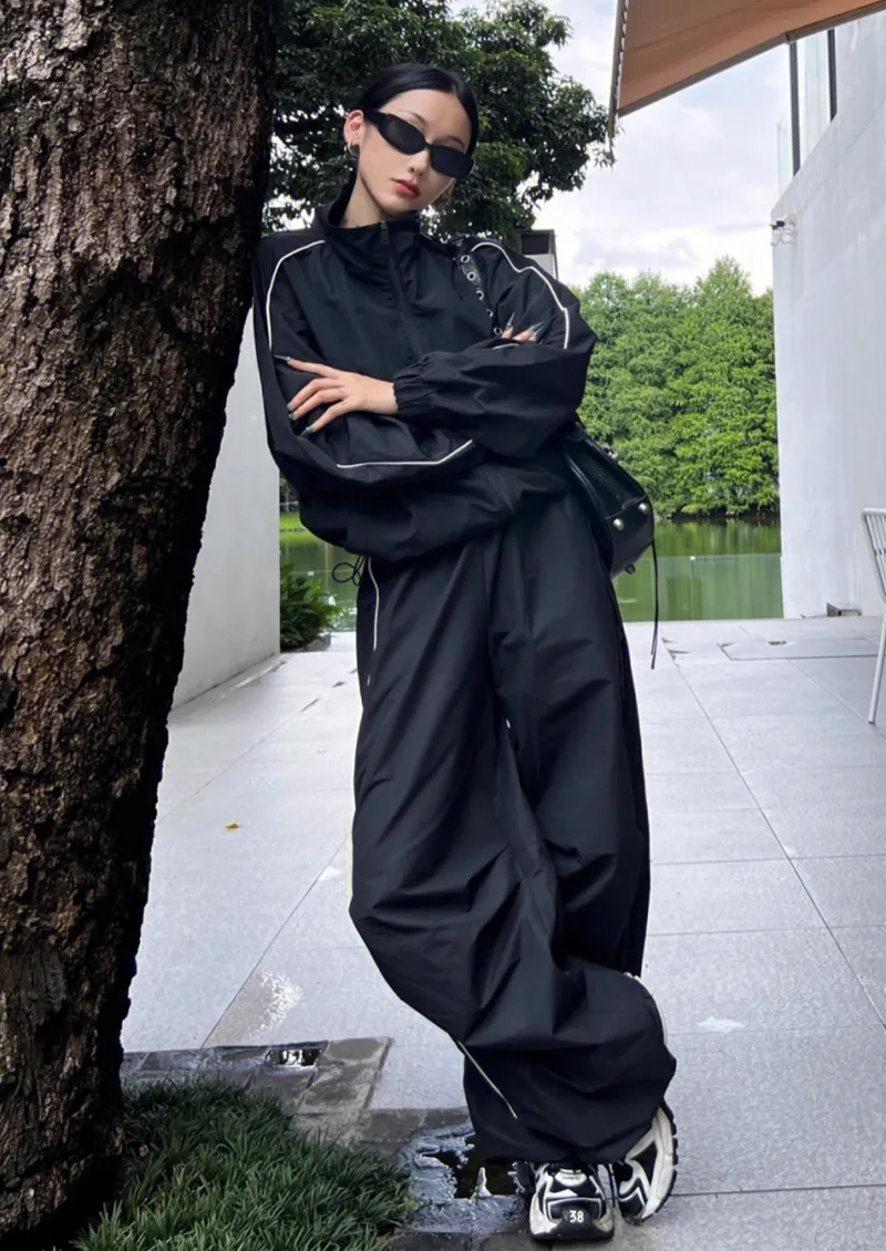 スーツ 2000's archive Black buggy slacks y2k スーツ 2000's archive Black buggy slacks y2k 2000s Archive