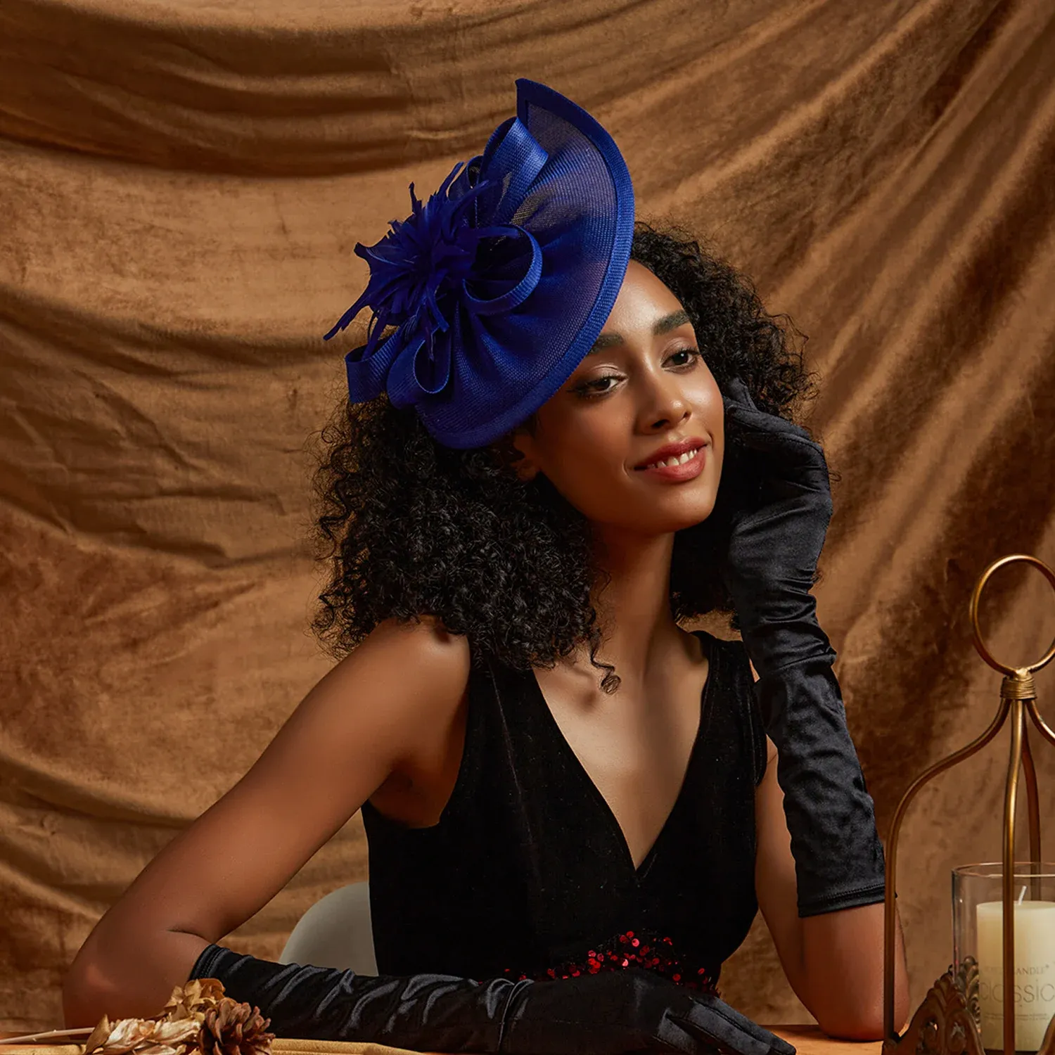 Cappello Fascinator Per Donne, Copricapo Per Tea Party Con Fiore
