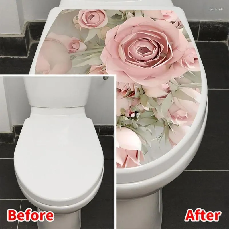 Raamstickers Toilet Decal 3D Geprint Bekijk Art Decor Commode