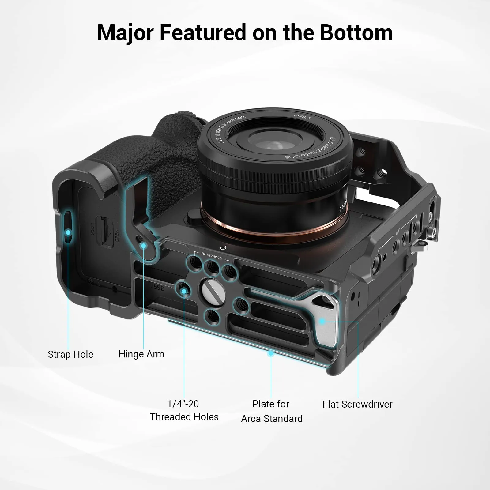 SONY A7 IV A7M4カメラケージリグ用Smallrig Full DSLR Sony