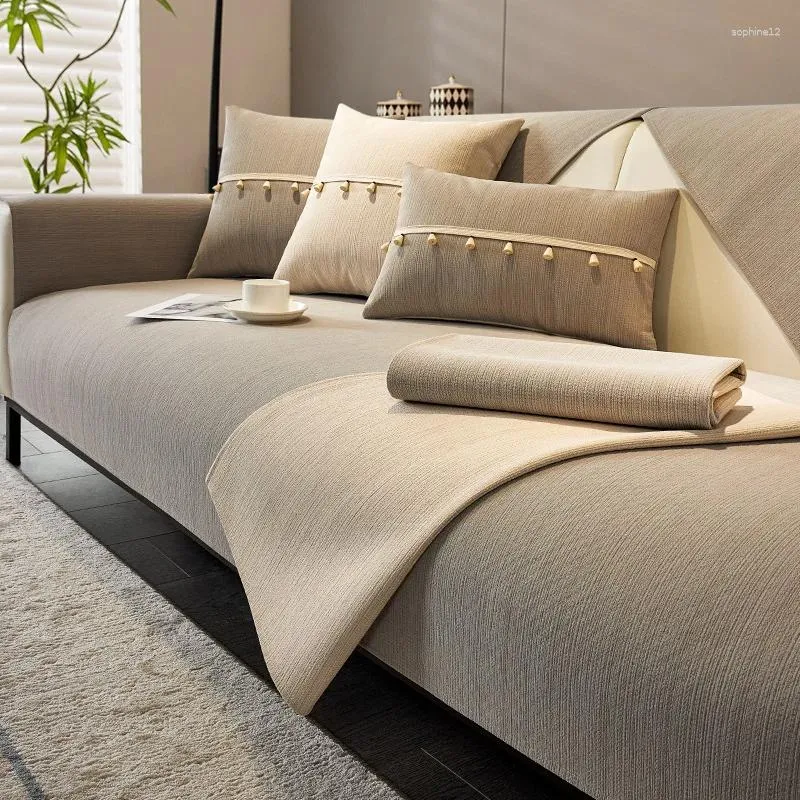 Cadeira cobre sala de estar sofá almofada anti-risco anti-rugas engrossado capa protetora universal couro encosto braço