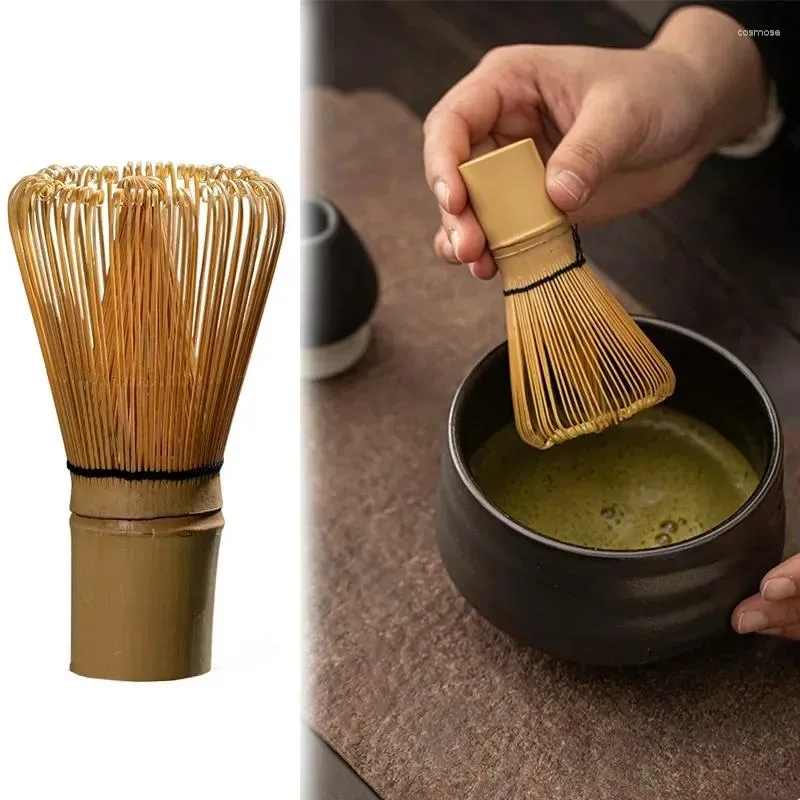 Set da tè Matcha Pennello Set giapponese Frusta (Chasen) Cucchiaio e paletta (Chashaku) Accessori in bambù