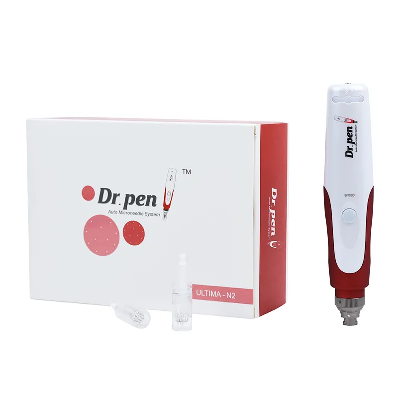 Stylo électrique sans fil Dr Pen Ultima N2 Meso, Machine à micro-aiguilles, stylo Derma, mésothérapie, outil de soins de beauté du visage