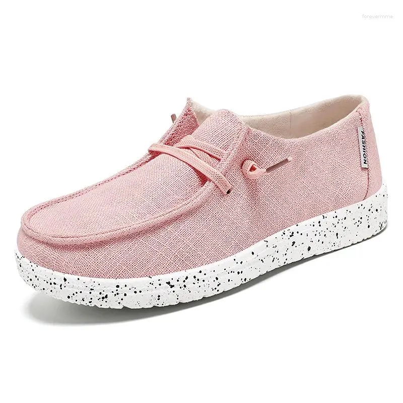 Casual Shoes Leisure for Women 2024 Spring Fashion Women's Large Single Korean Comfort Canvas