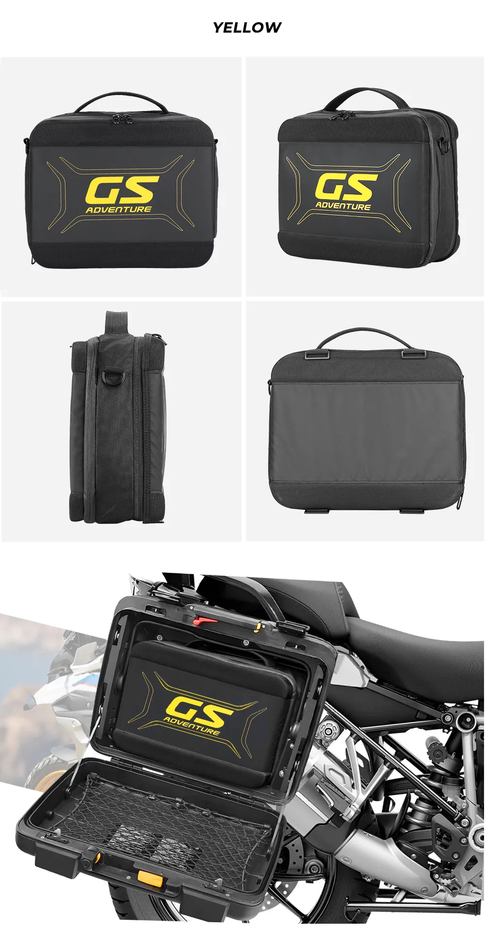 DHgate.com:BMW Motorcycle Inner Bags - Vario Case Luggage