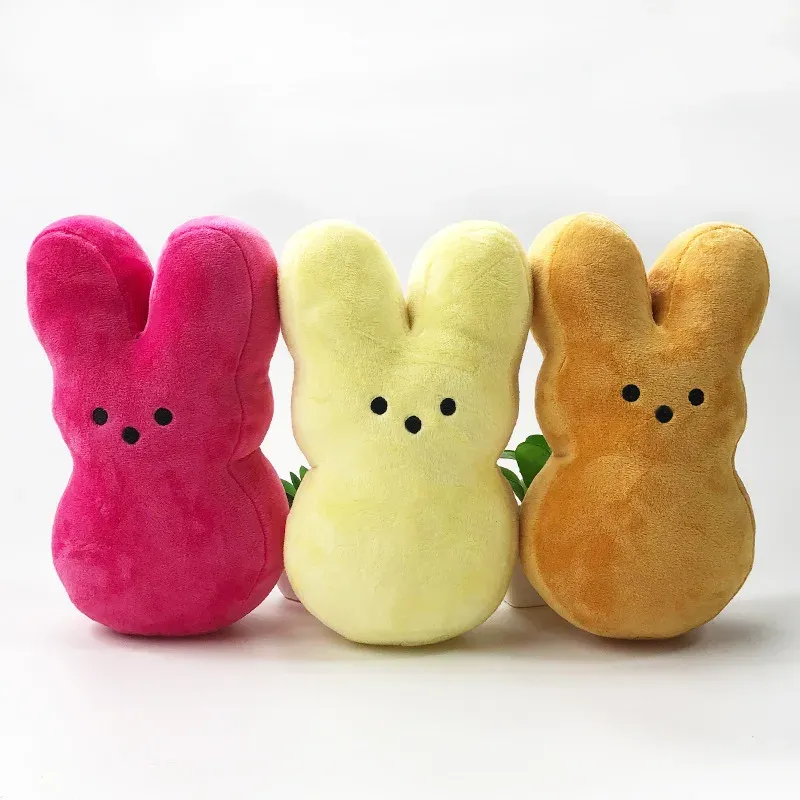 15cm Peep Bunny Plush Stuffed Animal Star Carrot Rabbit Doll Sofa Decor Pillow for Kids- Picture 5 Of 6