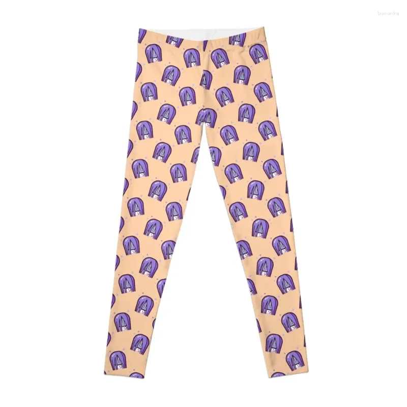 Pantalon actif Joyeuses fêtes d'Halloween |Leggings effrayants de modèle de bande dessinée de fantôme Yurei pour les femmes physiques de jogger