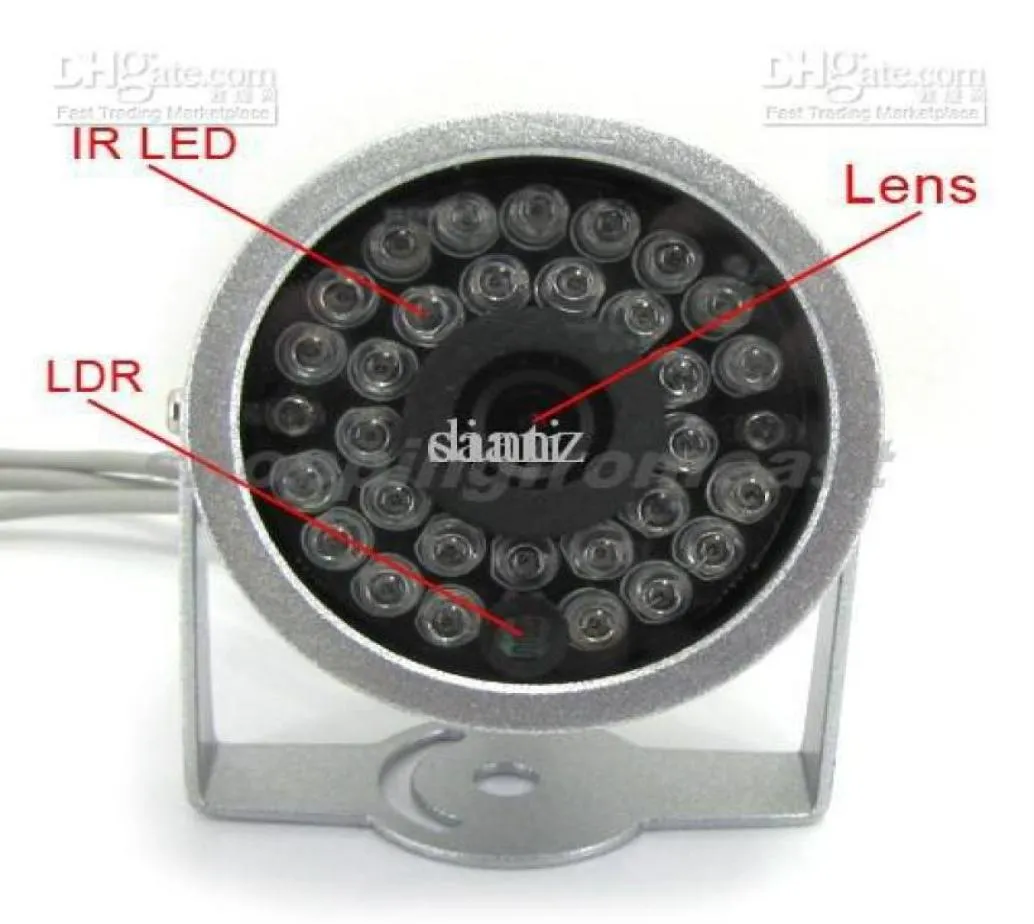 Wideo audio IR Cam w podczerwieni 30 LED DATYNOCN CCTV Security Surveillance Wed9075155