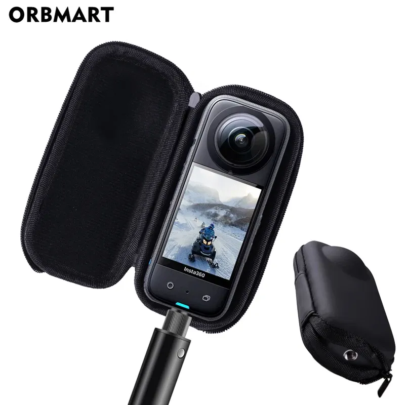 Kit Protection Insta360 X3 DUEQID - Étui Silicone, Sac Transport, Protecteurs écran - 6 Accessoires