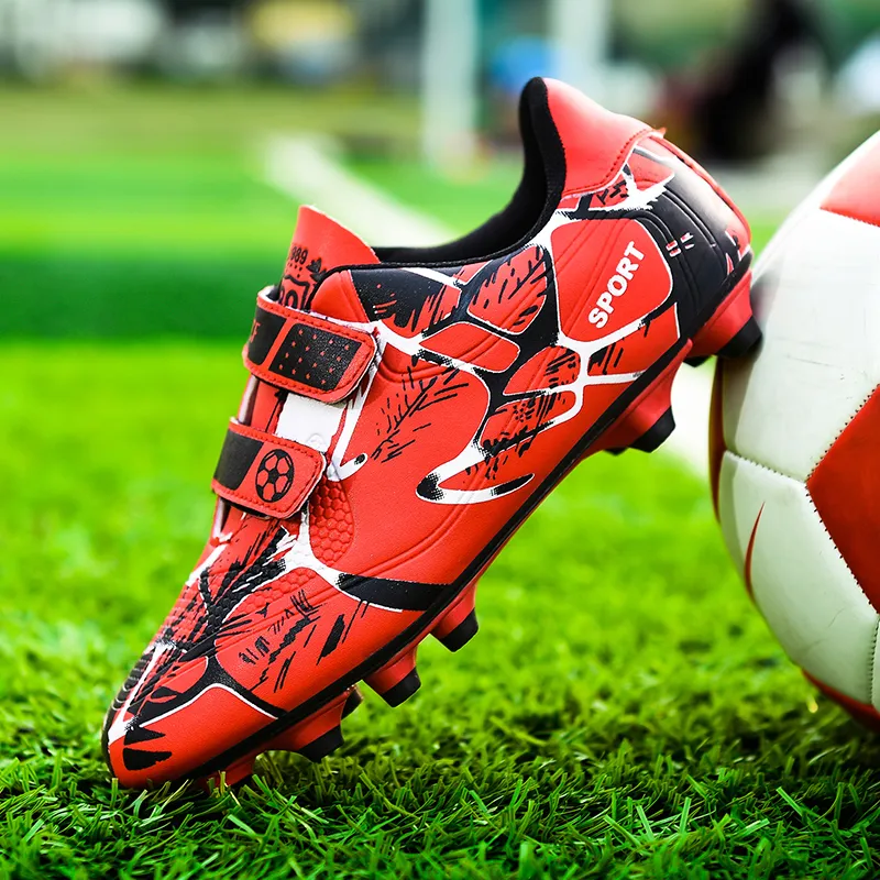 Men's Boys Soccer Shoes Football Shoes Firm Ground Soccer Cleats US Size 6.5-13