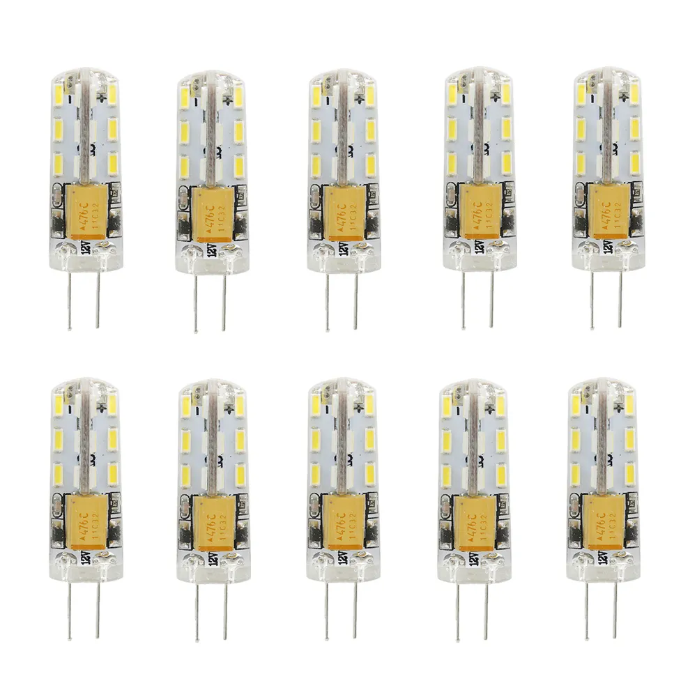 DHgate.com:G4 LED Bulb 1W, AC/DC 12V/220V, SMD 3014, 24 LED Corn Light ...