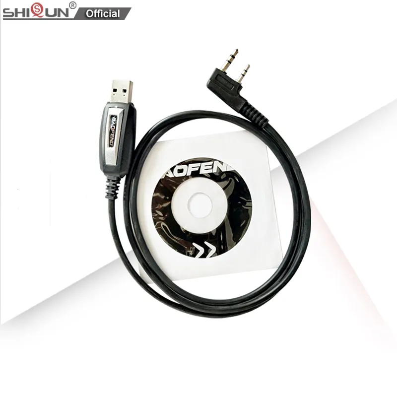 BAOFENG Cable De Programación USB, Cable De Datos De 10 Piezas Para