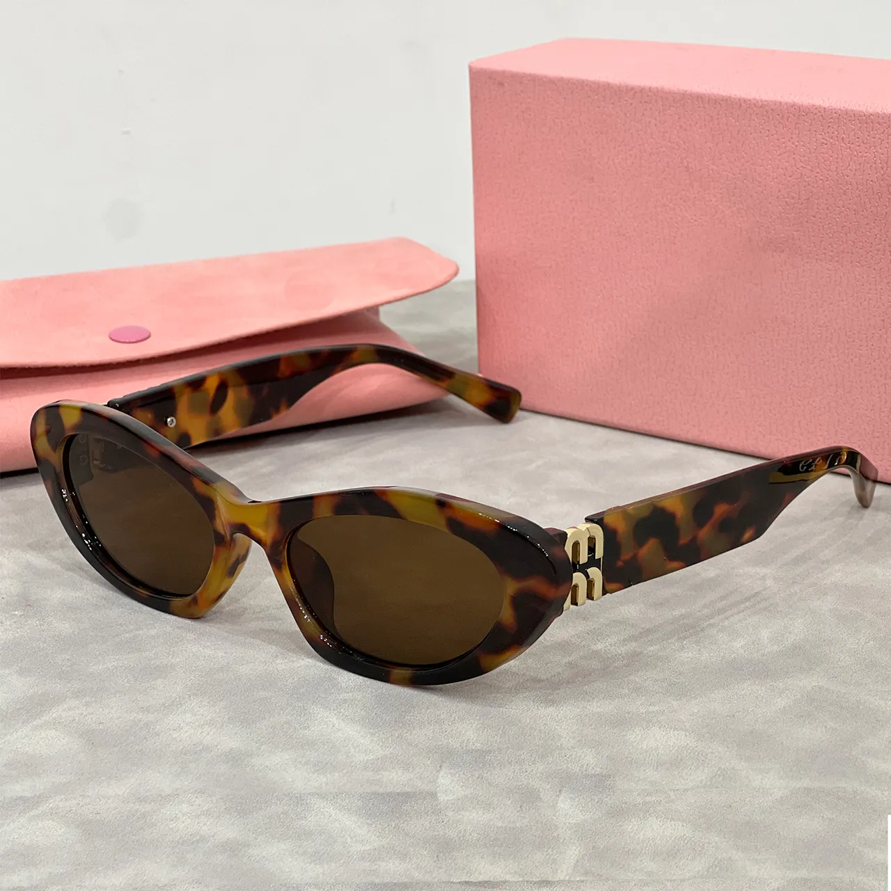 Tak okulary przeciwsłoneczne dla delikatnych MIUI Womenfash Misher Women Women's Sunglasses Fashion Outdoor Ete 'S.