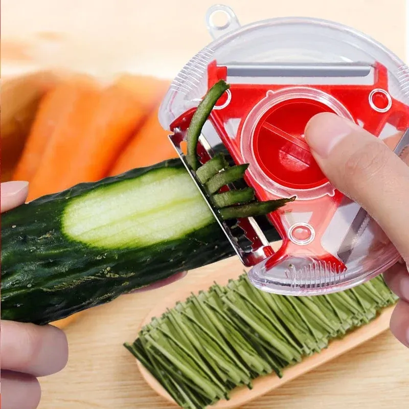 2024 Magic Peeler Set Slicer из нержавеющей стали.