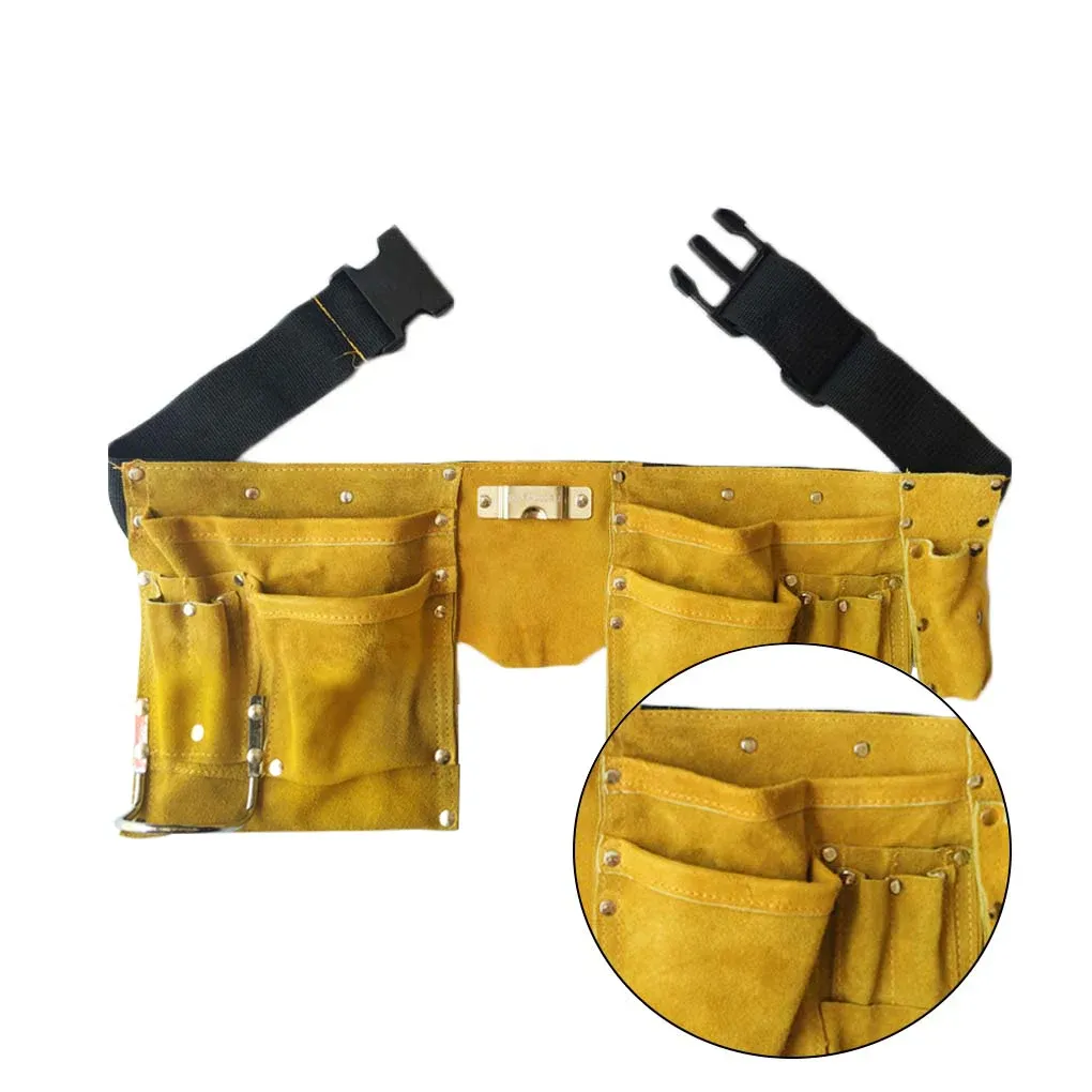 Leather tool belt pouches best sale