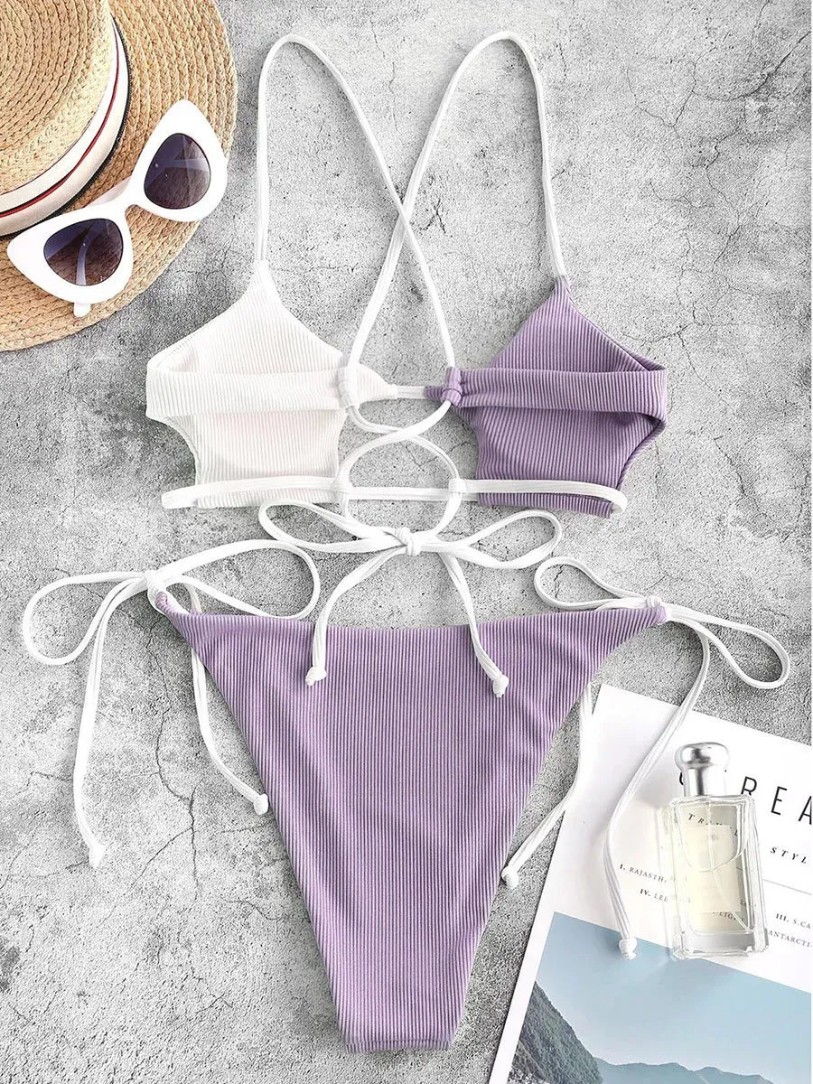 2023 String Bikini Women Brazilian Swimsuit Sexy Push Up Swimwear