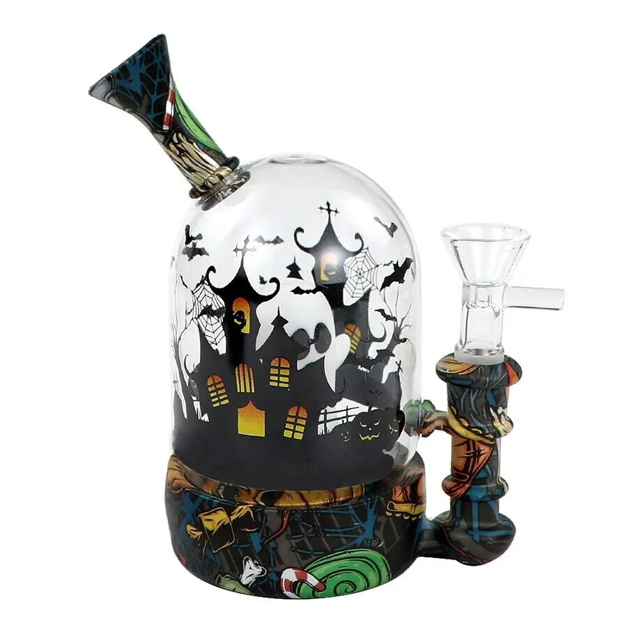 Halloween Geist Silikon Wasserpfeife Rookaccessoires spook siliconen pijp Halloween festival