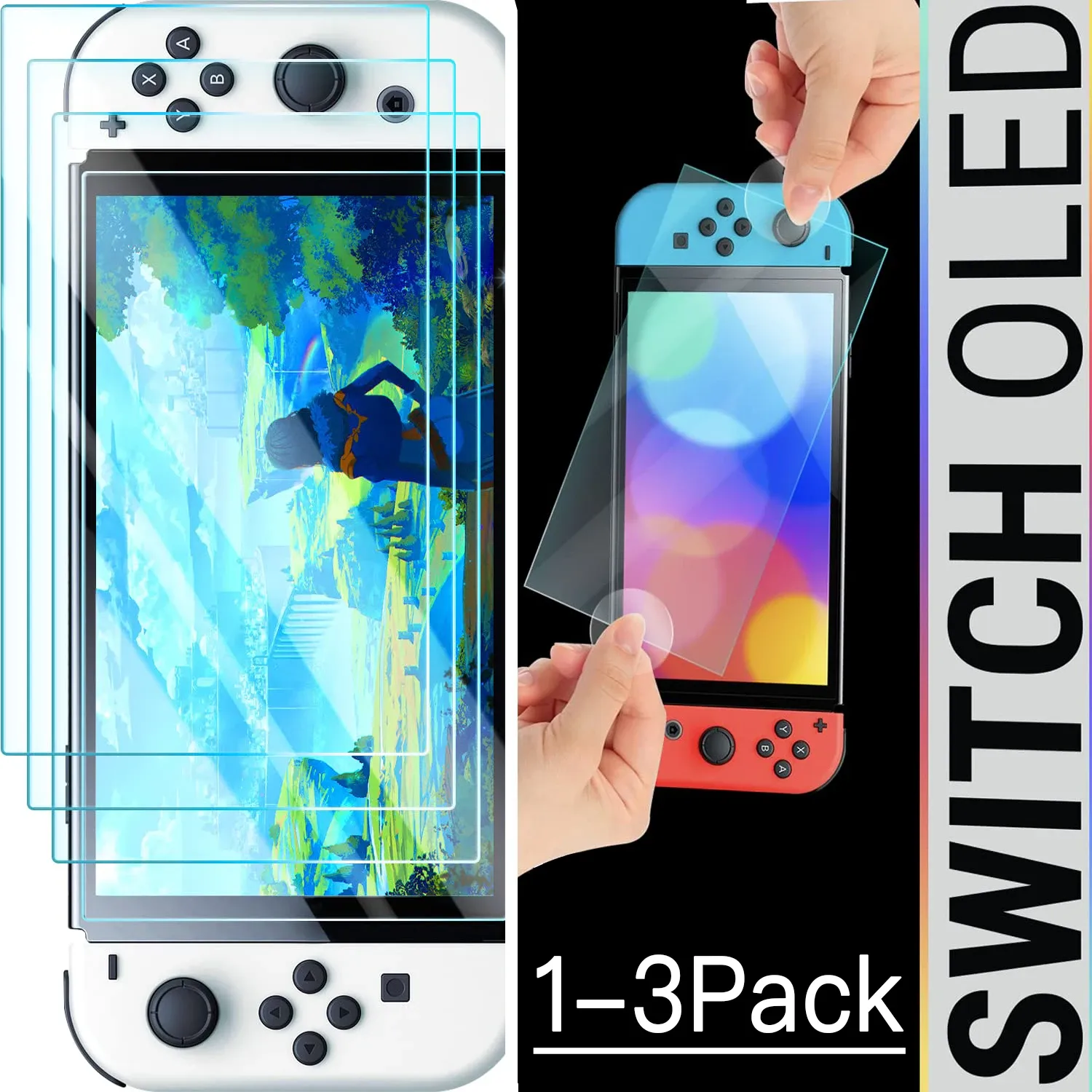 Oled Screen Protector Pc DHgate.com:Ultra-Clear Tempered Glass Screen Protector for Nintendo ...