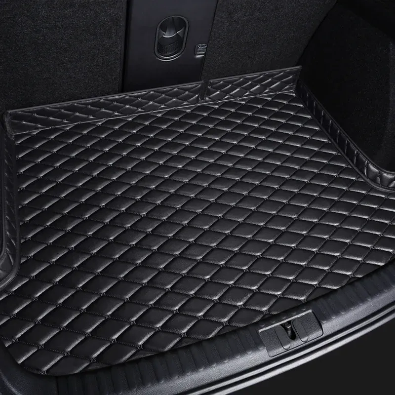 Tapis De Coffre En Cuir PU Pour Mercedes Classe S Coupé 2015-2018 – Protection Antidérapante Et Imperméable (personnalisé)