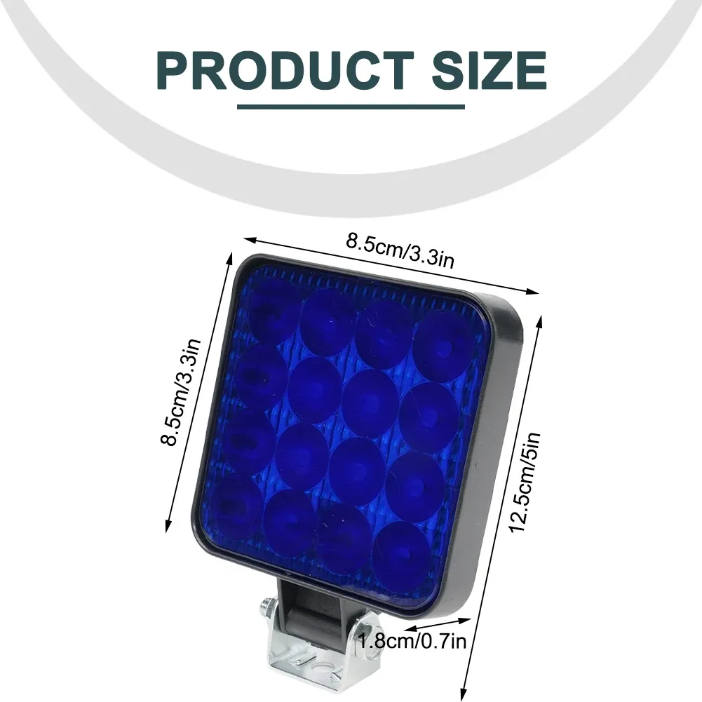 DHgate.com:High-Intensity 12V 48W 16LED Shockproof Dustproof Reversing ...