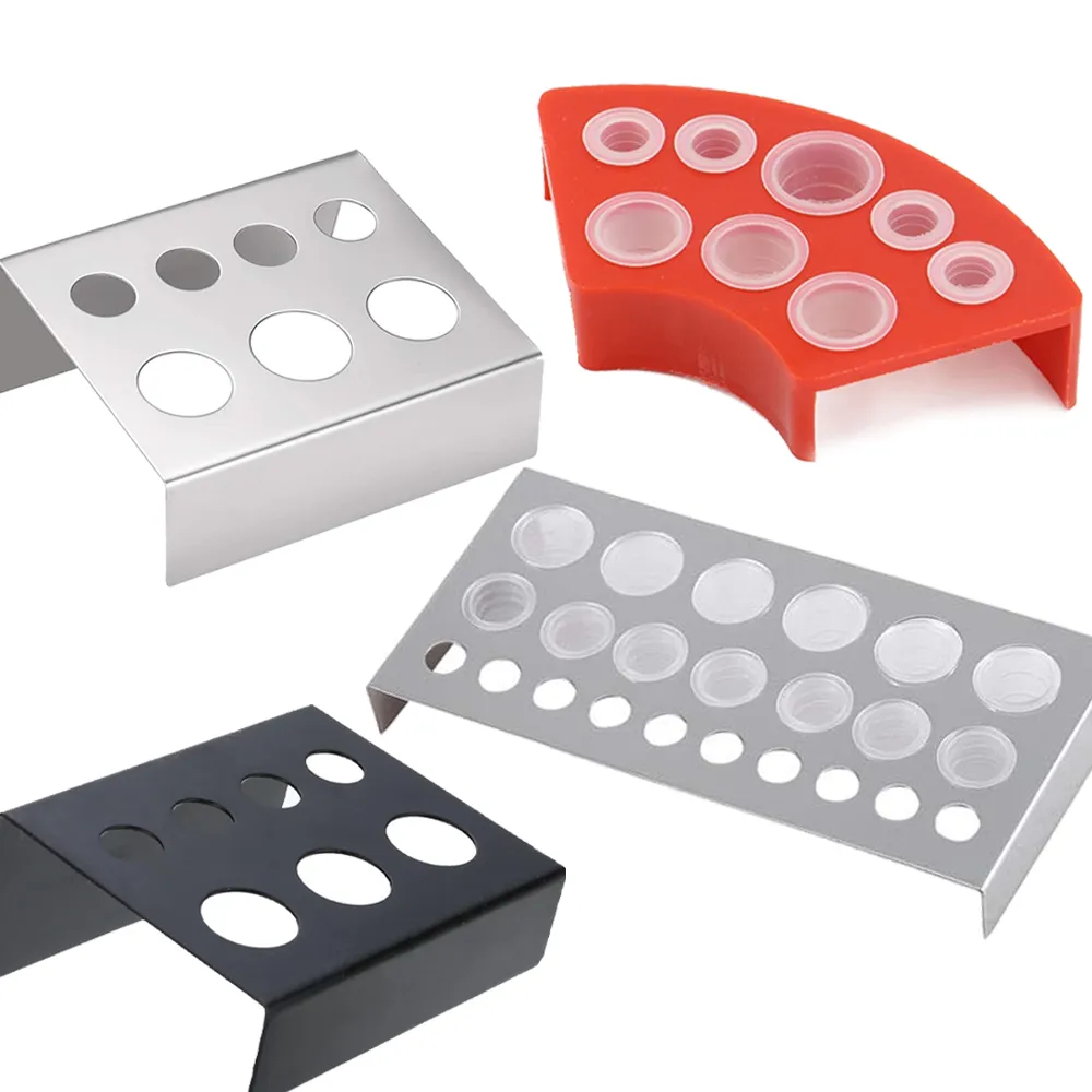 thumbnail image 2 of 8 Cap Holes Tattoos Ink Cup Holder Stand Pigment Tattoo Accessories... 2 of 12