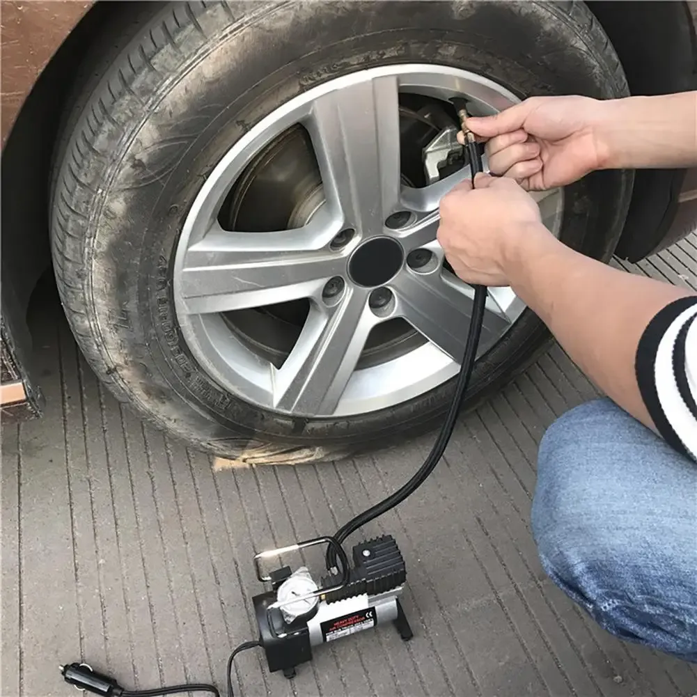 Portable Air Compressor Pump 100 PSI 12V 168W Auto Digital Car Tire Inflator Gauge WSY Portable Air Compressor Pump 100 PSI 12V 168W Auto Digital Car Tire Inflator Gauge WSY