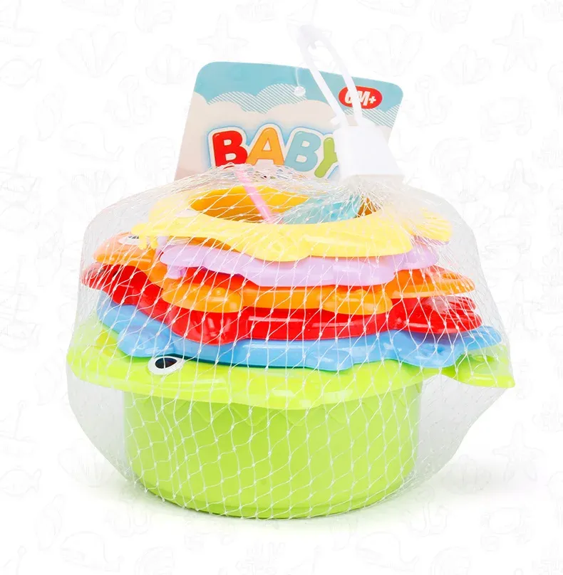 Little Dutch Stackable Bath Boats In Blue | Noah & Maeve