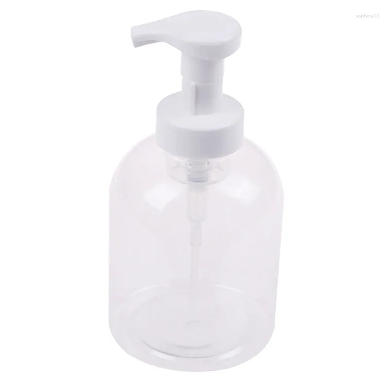 Dispensador de sabão líquido 500ml, bomba de espuma transparente, frascos de spray, dispensadores de espuma, acessórios de cozinha para banheiro doméstico