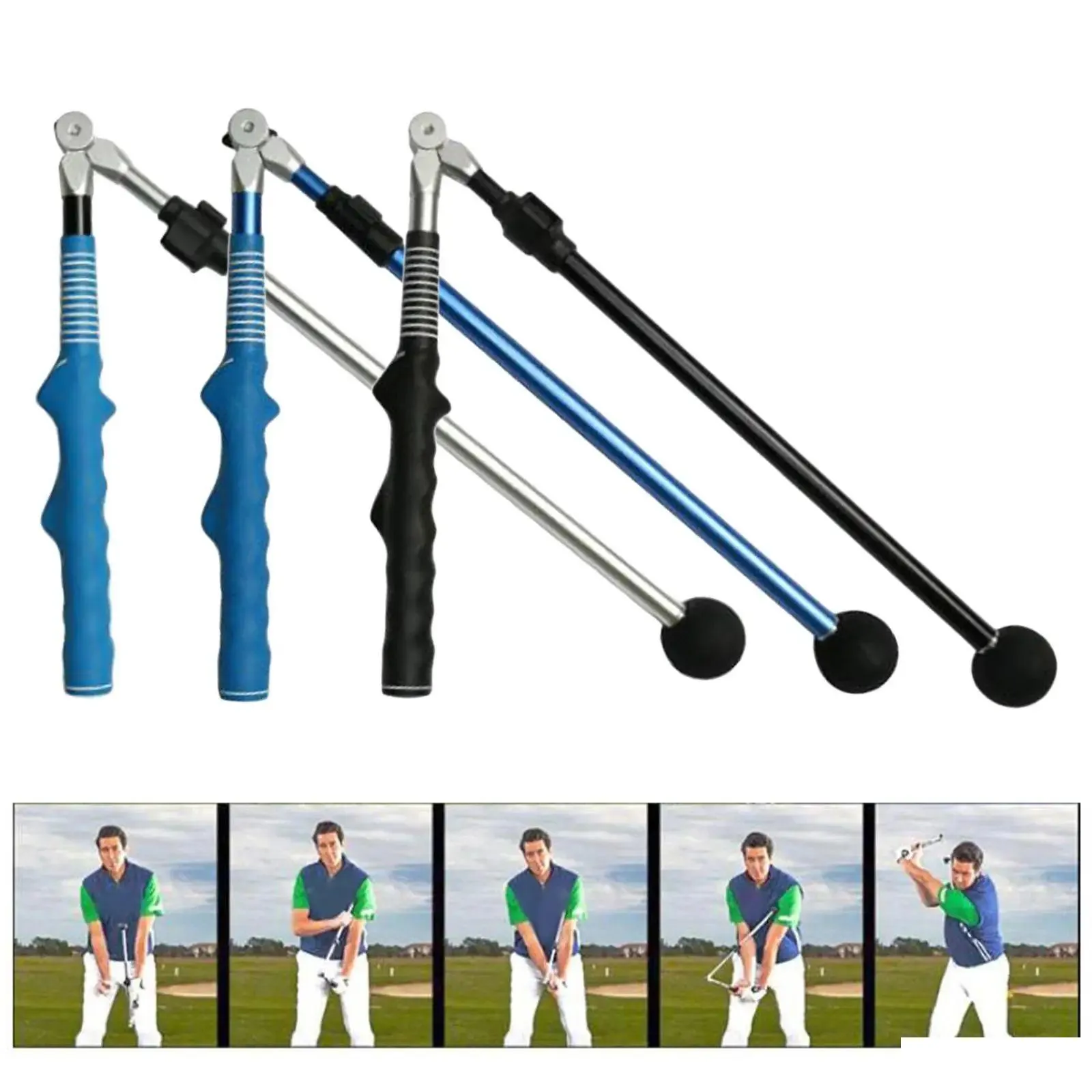 Andere golfproducten Hulpmiddelen Swingtrainer Correctie van slechte positie Trainingsapparatuur Drop Delivery Sporten buitenshuis Dhnrf