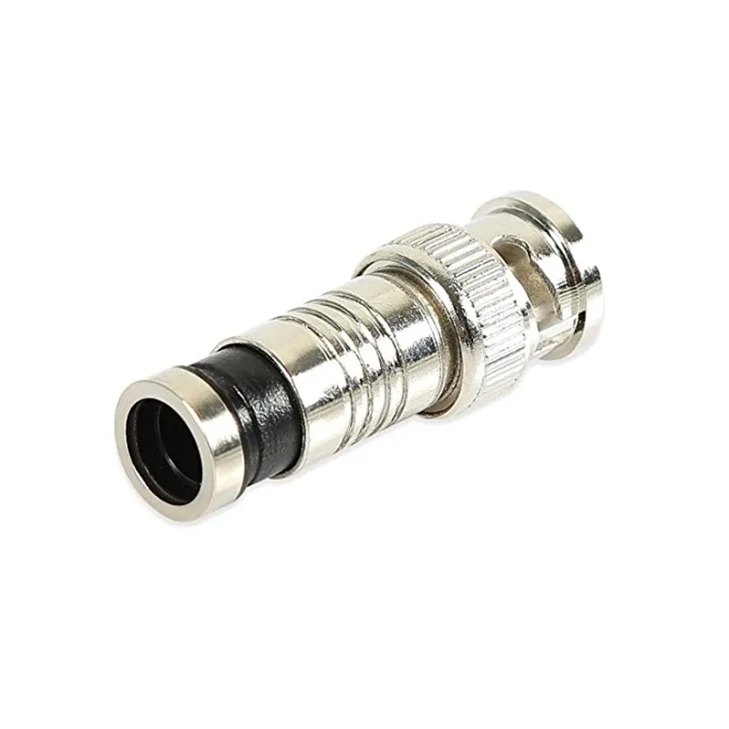 ESCAM – système de sécurité, 10 piècesconnecteur BNC, connecteur de Compression, Jack pour câble Coaxial RG59, accessoires de caméra de vidéosurveillance, 2024