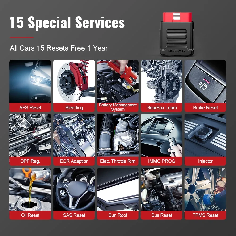 OBD II Bluetooth Scanner: Full System Car Diagnostic Tool