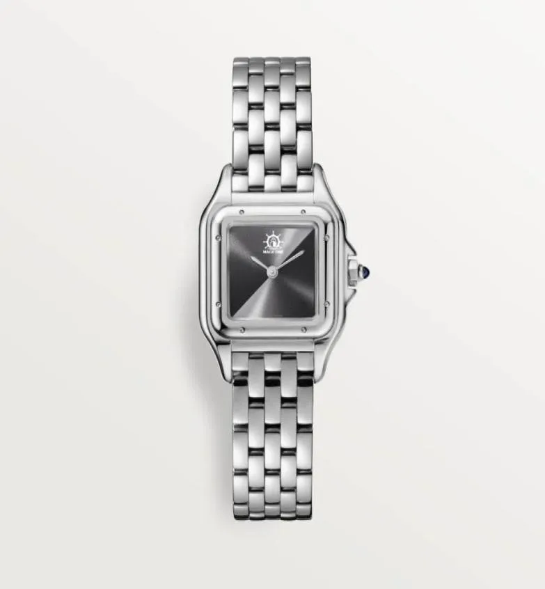 Relógio feminino elegante 039s, relógio de quartzo com movimento de diamante, pulseira de aço inoxidável à prova d'água profunda 2362711