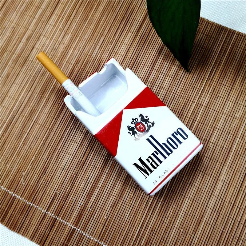 Ceramic Cigarette Ashtray Creative Porcelain Smoke Tray Novelty Advertising  Camel Marbolo from Dhgate Accessories