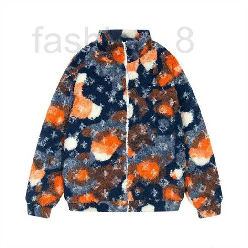 Capispalla da uomo Cappotti Designer New Fashion Cappotto in pelle scamosciata jacquard Modello Maglione in pile Street Giacca Hip Hop High Street Ricamo JL5C