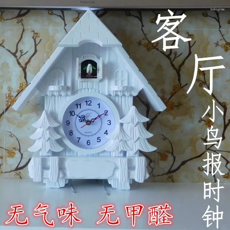 Wall Clocks Cuckoo Clock Fashion Living Room Call Day Time Only 20inch Alarm Quality Swing Wartch Modern Battery