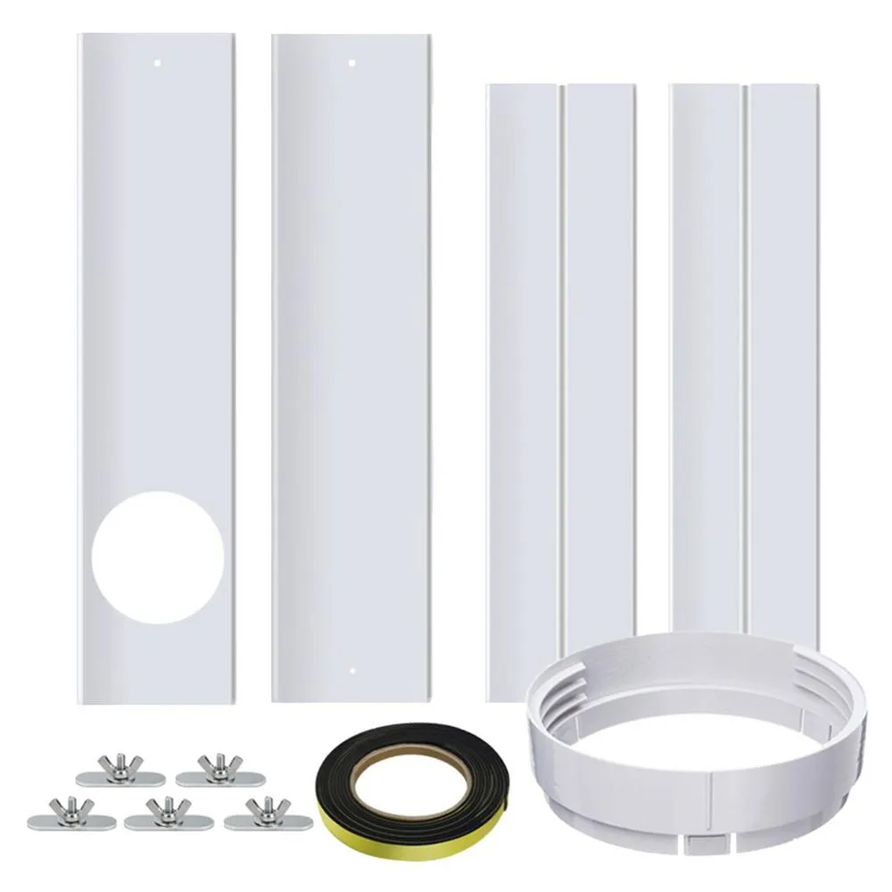Adjustable AC Window Kit: Universal Portable Air Conditioner Vent Kit ...