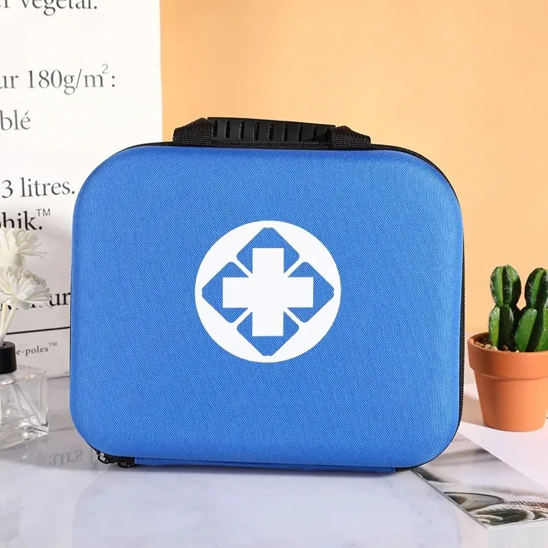 2024 Emergency Medical Handbag First Aid Kit Storage Bag Outdoor Camping Medicine Cabinet Treatment Pack Survival Rescue BoxOutdoor camping medicine cabinet