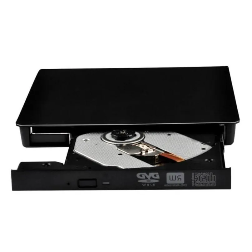 Optical Drives Professional Slim Compact Lightweight External Drive Usb 30 3D Burner Writer Player For Pc Laptop Notebook Cd Dvd Drop Otdb3