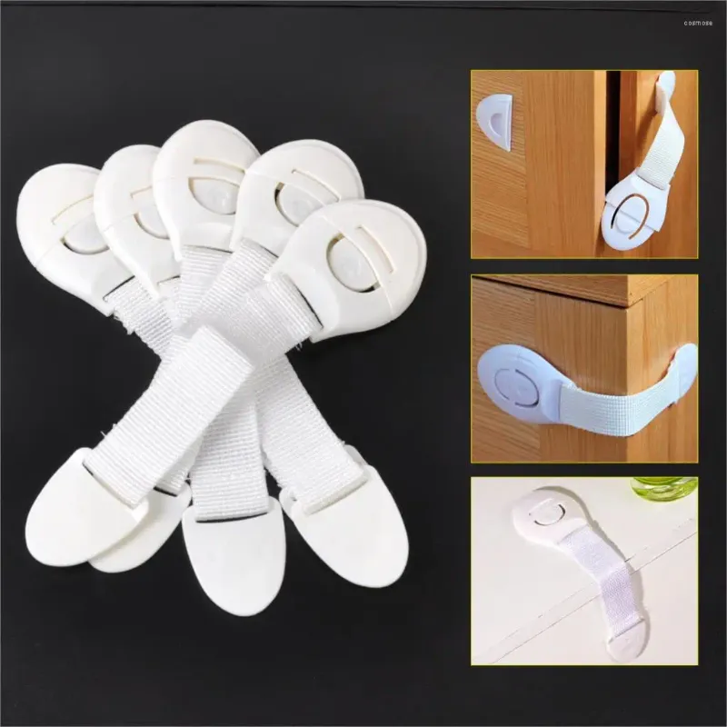 Bed Skirt 10pcs Baby Kids Children Toddler Fridge Drawer Door Cabinet Cupboard Safety Locks Protection Bendable Security For Care