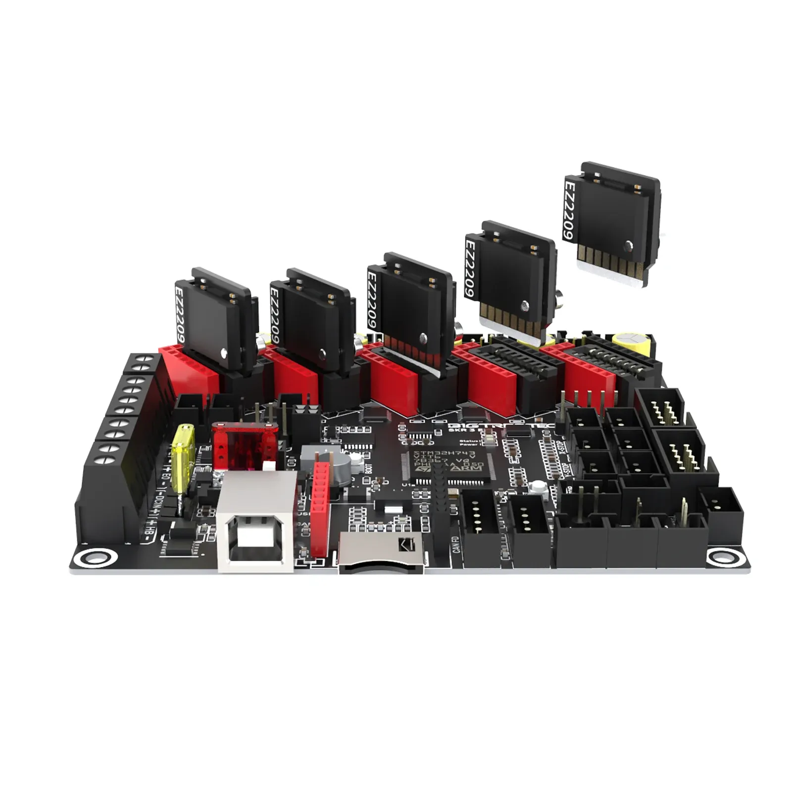 BIGTREETECH EZ5160 Pro V1.0 Stepper Motor Driver Plug In EZ2209 EZ5160 ...