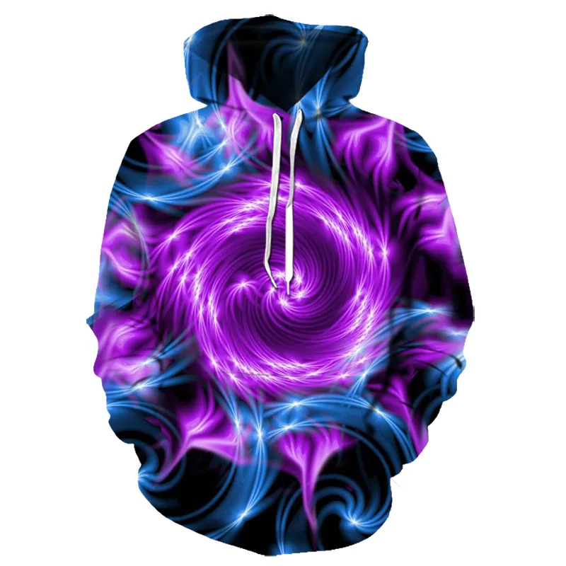 Colorful Purple Flame Hoodie Unisex 3D Sweatshirt For Autumn And Winter Funny Coat For Men And Women Hooded Fleece Clothing Jacket From Ddmydesign 35.8 DHgate.Com